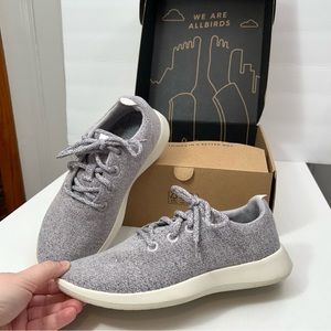 SOLD💗 Allbirds Wool Runners | Pitaya (Cream) Color Light Purple Hue